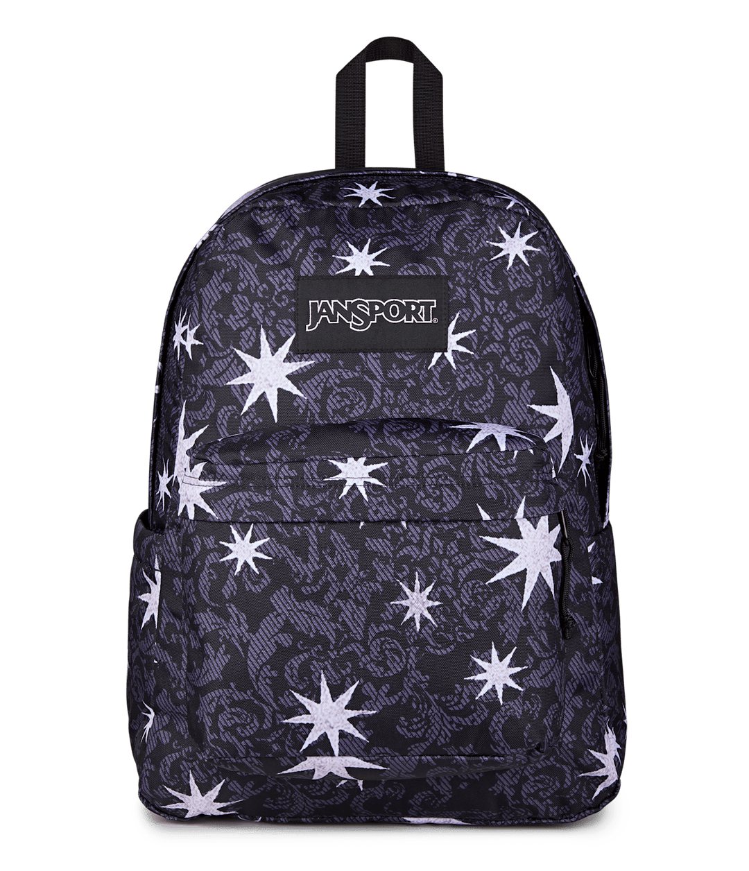 Jansport Superbreak Plus Black/charcoal/silver - Front