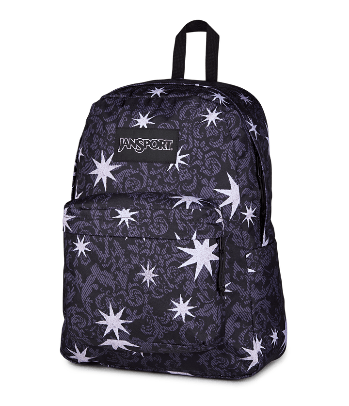 Jansport Superbreak Plus Black/charcoal/silver - Side