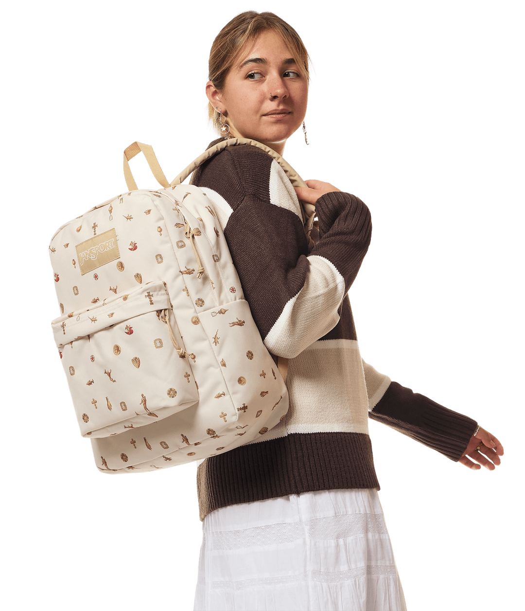 Jansport Superbreak Plus Moon Flower/gold - Model