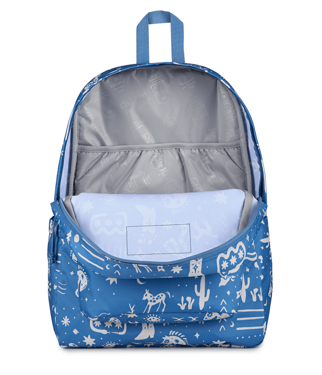 Jansport Superbreak Plus Elemental Blue - Interior