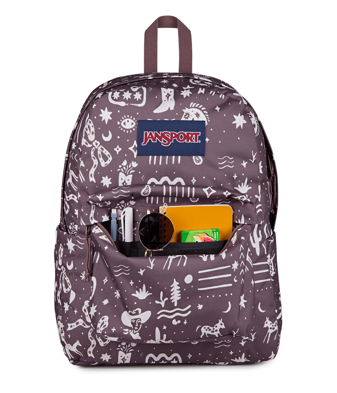 Jansport Superbreak Plus Mahogany Haze/cream - Det3