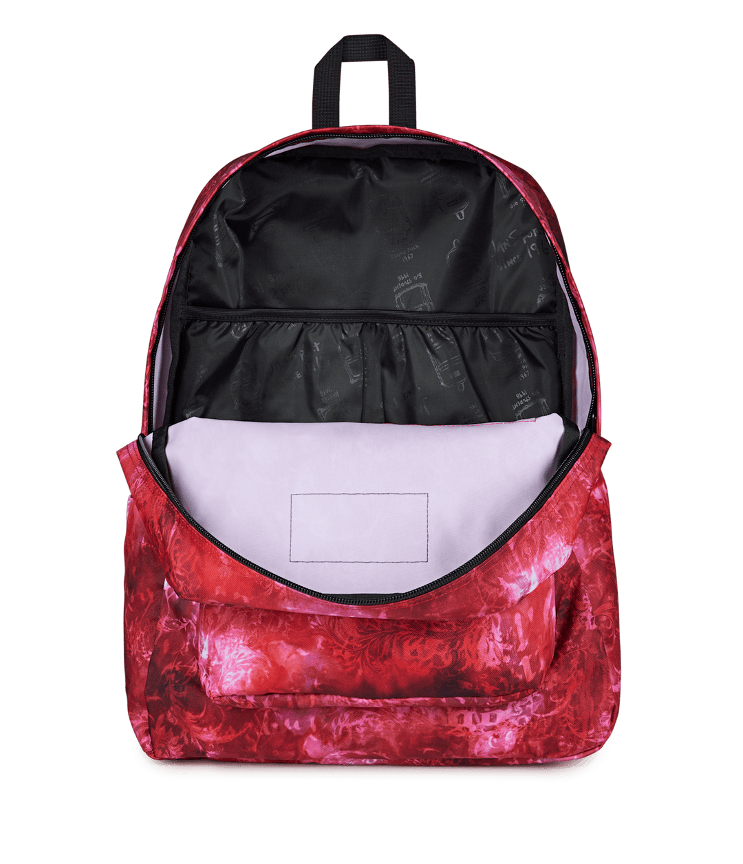 Jansport Superbreak Plus Red/white/black - Interior