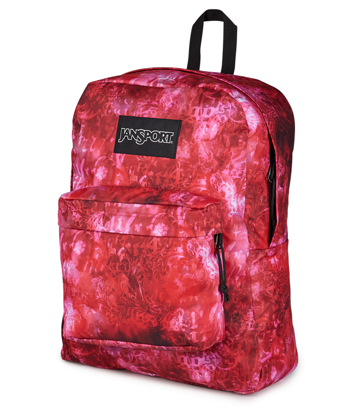 Jansport Superbreak Plus Red/white/black - Side