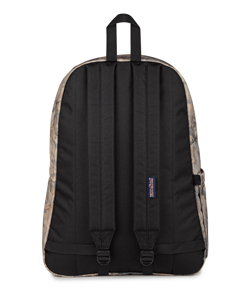 Jansport Superbreak Plus Brown/lt Brn/dk Green - Back