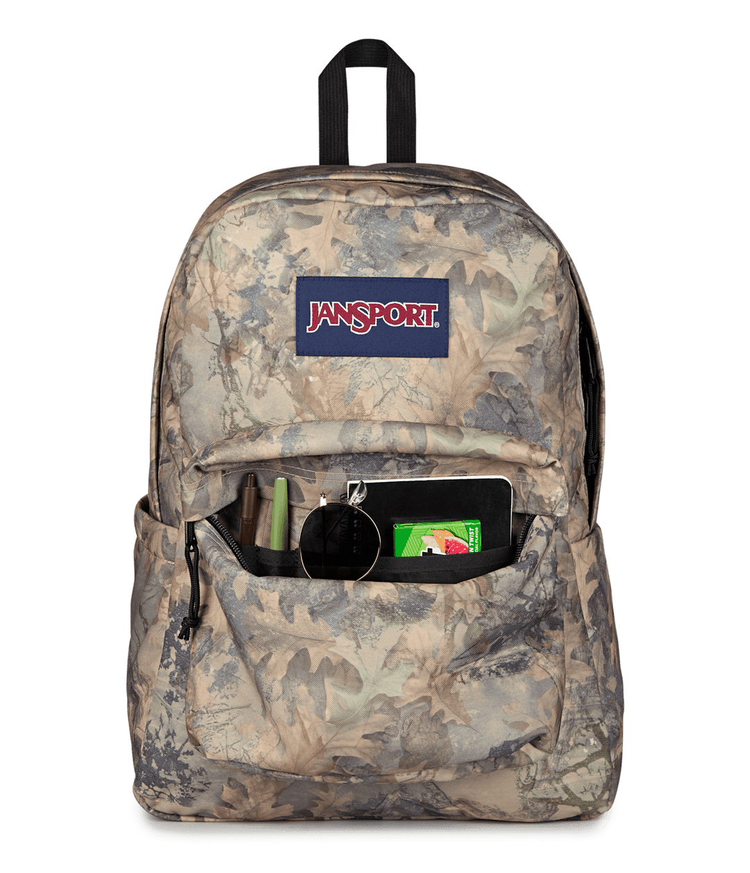 Jansport Superbreak Plus Brown/lt Brn/dk Green - Det3