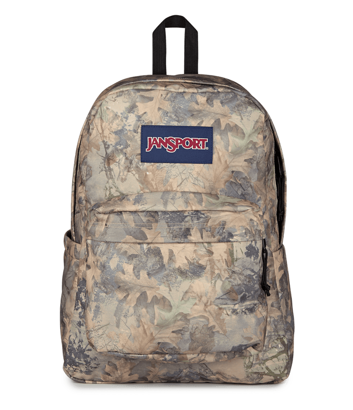 Jansport Superbreak Plus Brown/lt Brn/dk Green - Front