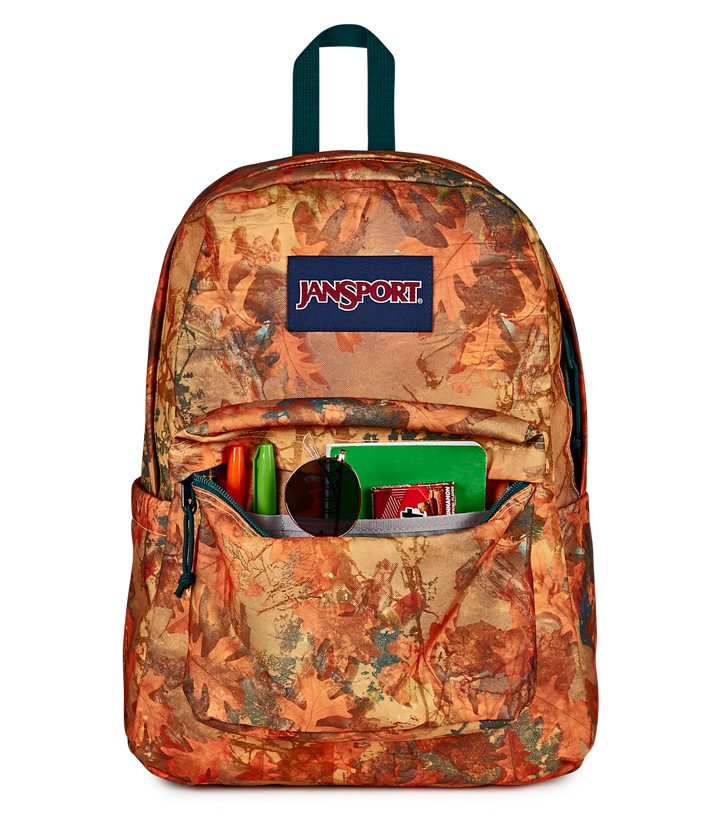 Jansport Superbreak Plus Orange/rust/teal - Det3