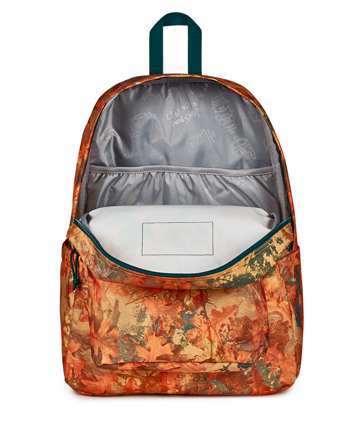 Jansport Superbreak Plus Orange/rust/teal - Interior