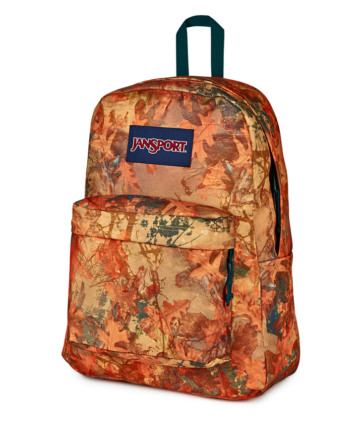 Jansport Superbreak Plus Orange/rust/teal - Side