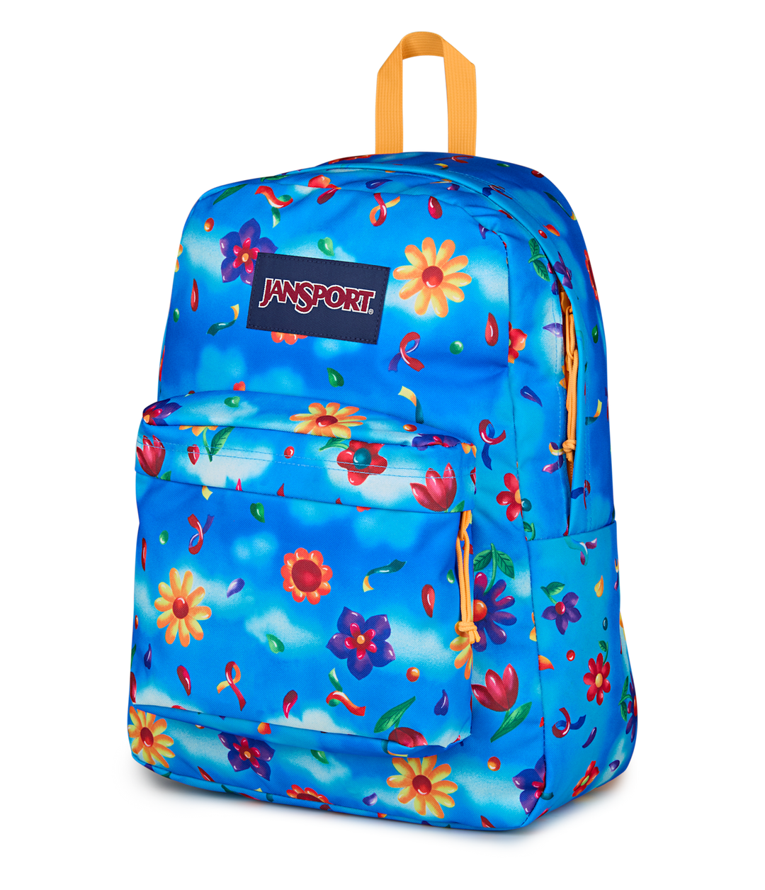 Jansport Superbreak Plus Blue/purple/multi - Side
