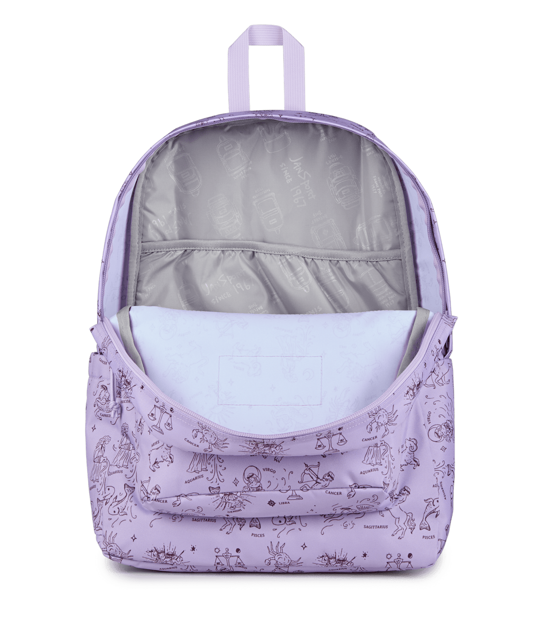 Jansport Superbreak Plus Pastellilac/mahognyhaze - Interior