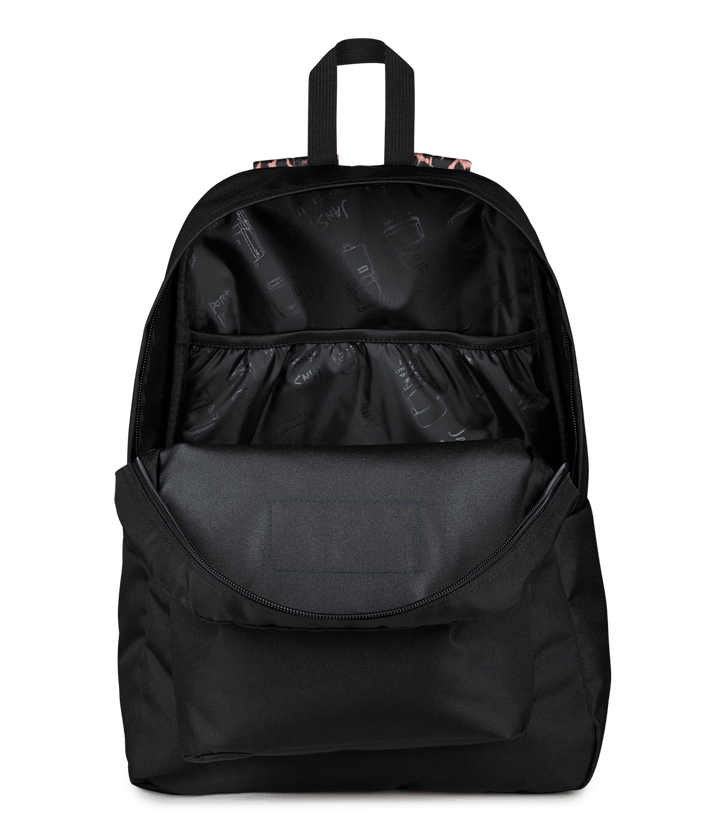 Jansport Superbreak Plus Black/tan - Interior