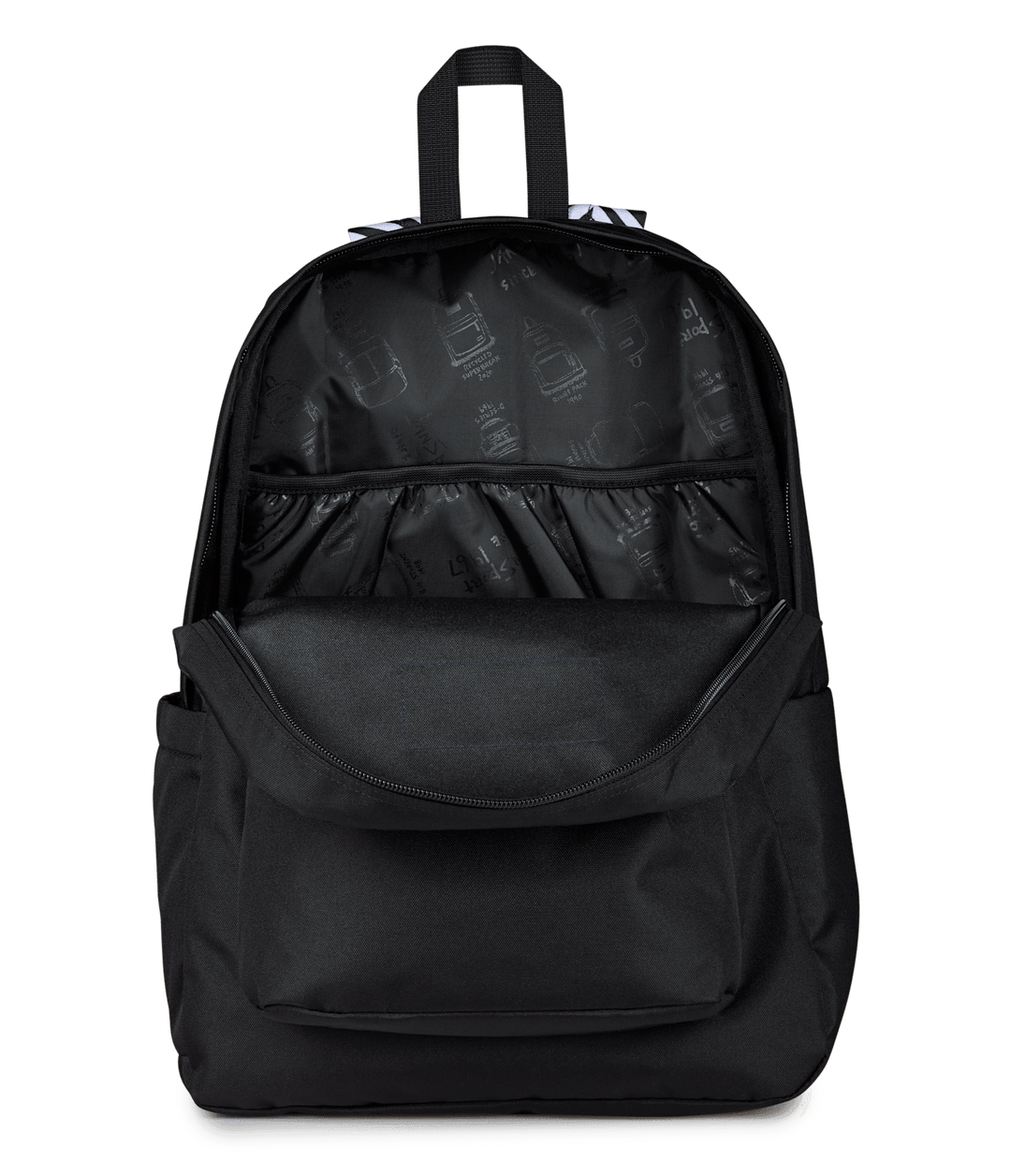 Jansport Superbreak Plus Black/white - Interior