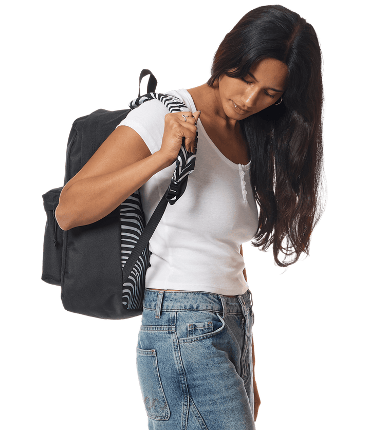 Jansport Superbreak Plus Black/white - Model