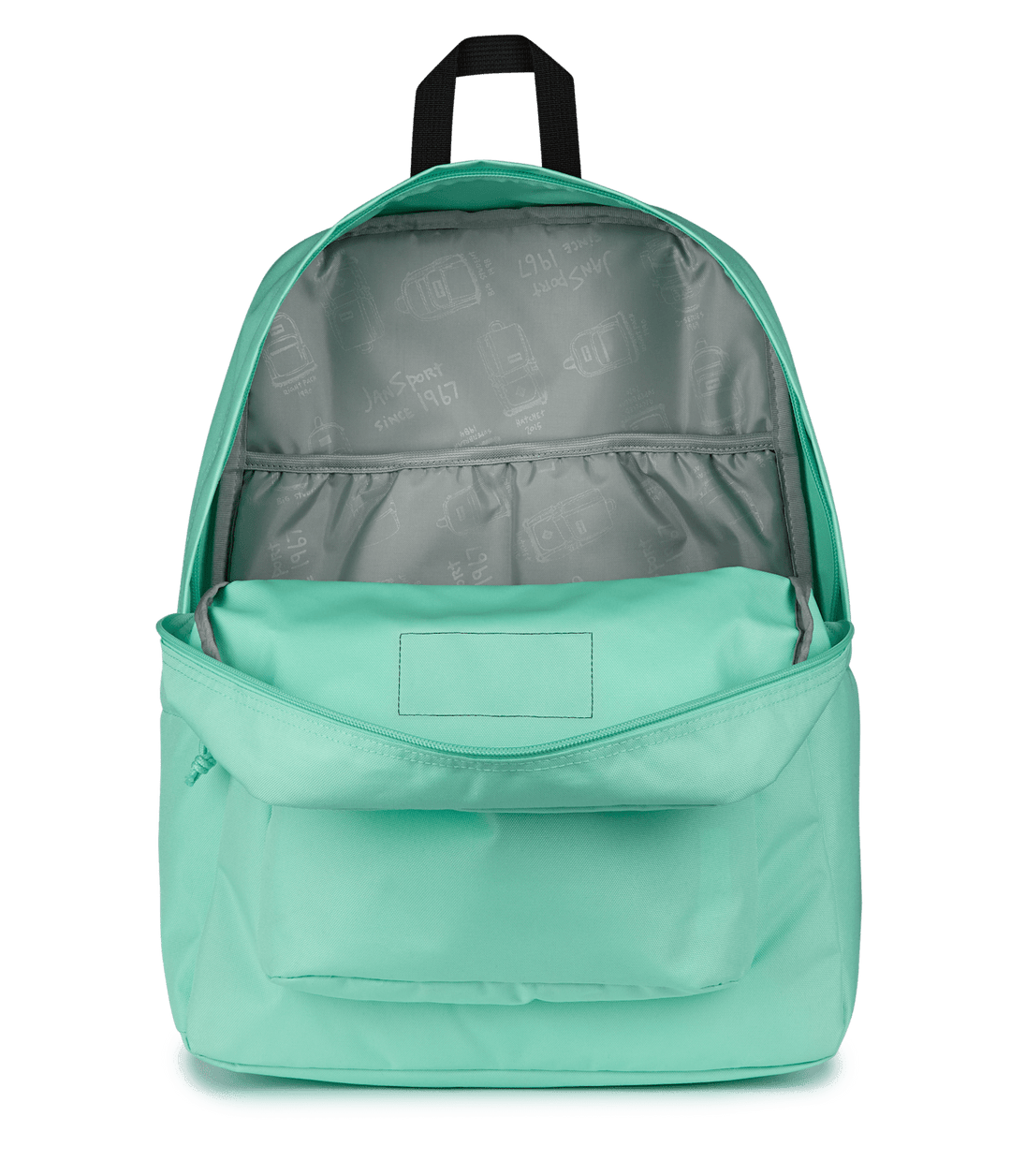 Jansport Superbreak Plus Magic Mint - Interior