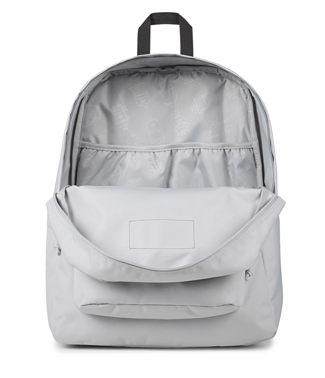 Jansport Superbreak Plus Grounded Grey - Interior