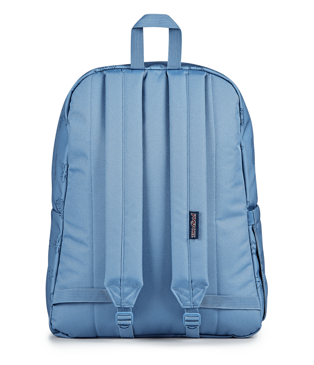 Jansport Superbreak Plus Sunny Sketches Blue - Back