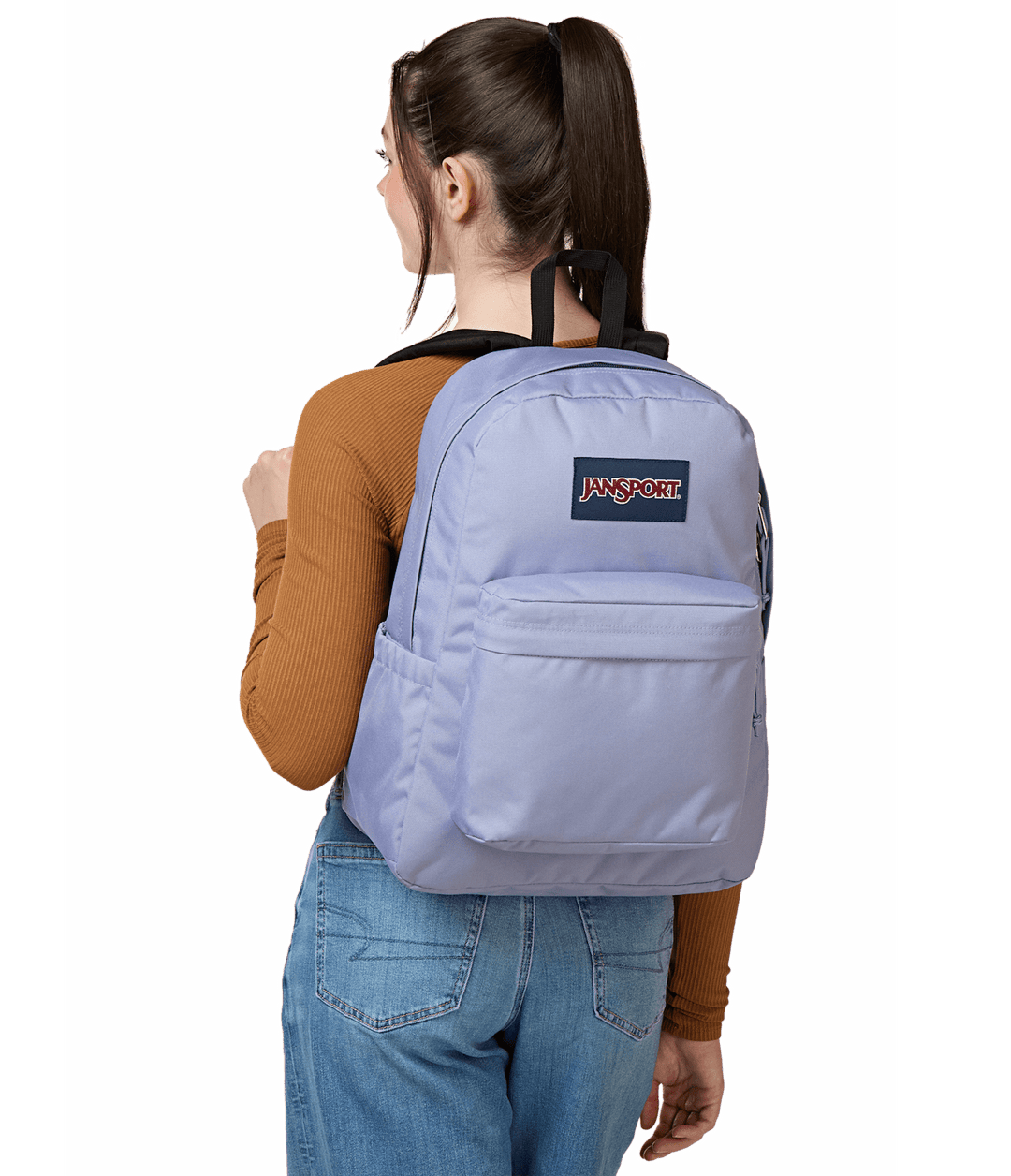 Jansport Superbreak Plus Lavender Ash - Model