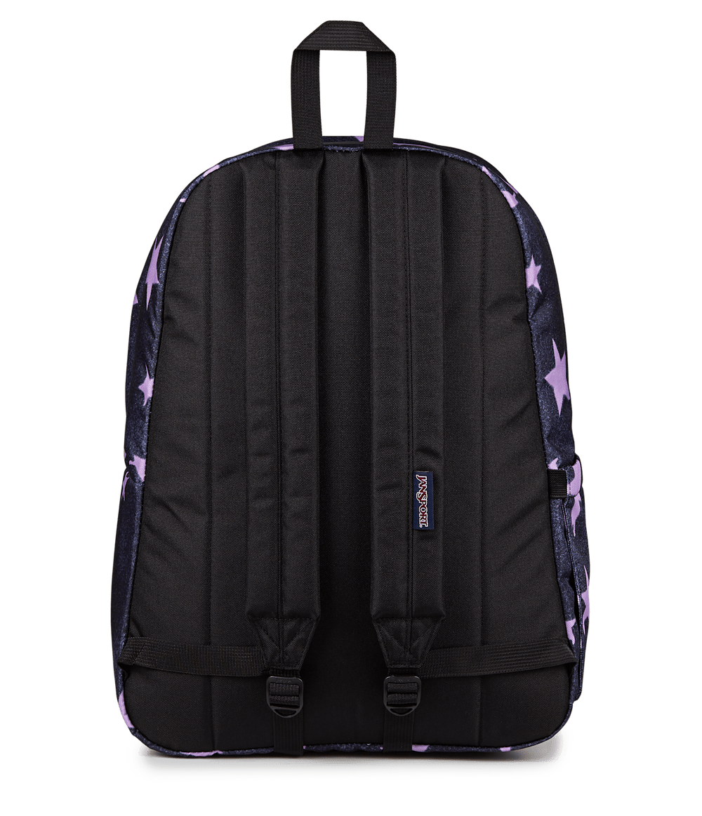 Jansport Superbreak Plus Sprayed Stars Pastel Lilac - Back