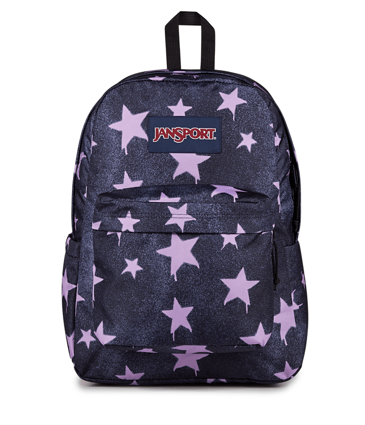 Jansport Superbreak Plus Sprayed Stars Pastel Lilac - Front