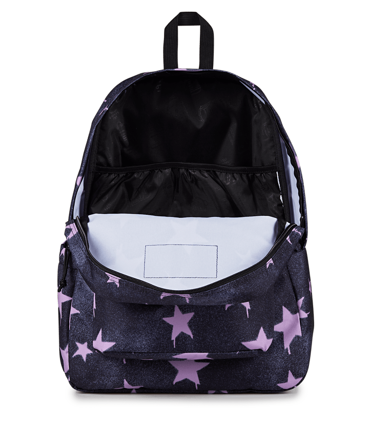 Jansport Superbreak Plus Sprayed Stars Pastel Lilac - Interior