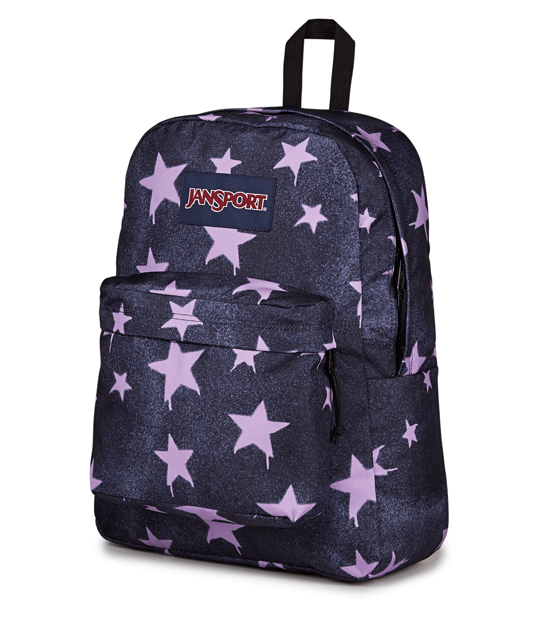 Jansport Superbreak Plus Sprayed Stars Pastel Lilac - Side