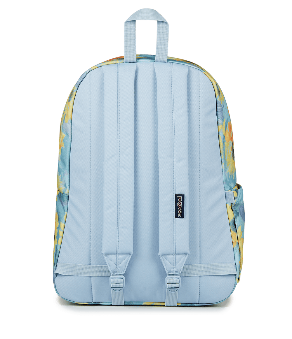 Jansport Superbreak Plus Surreal Sunflowers? Blue Dusk - Back