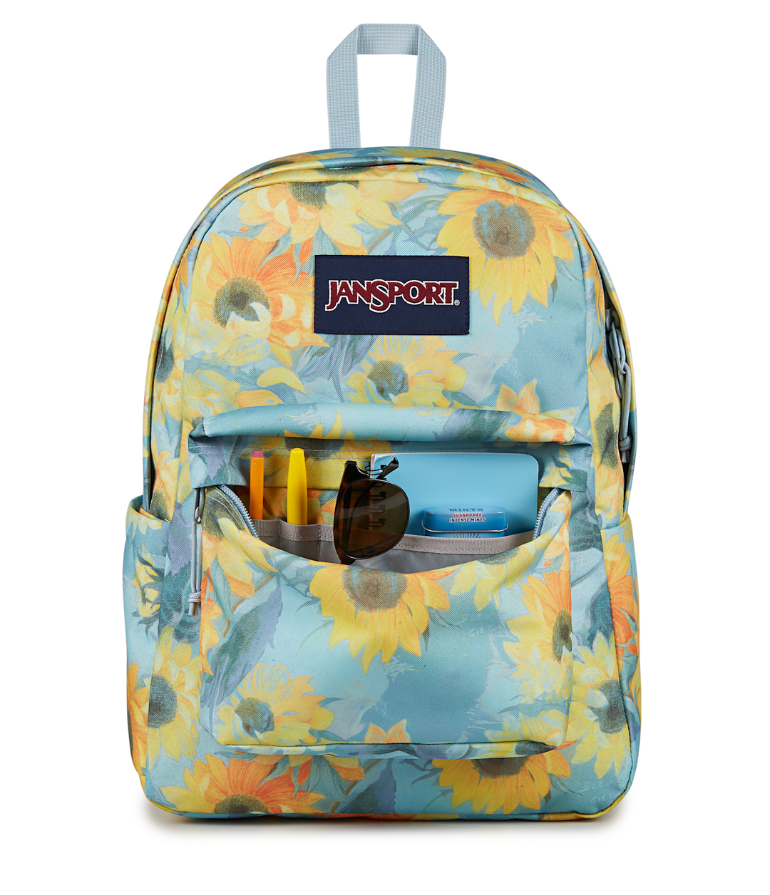 Jansport Superbreak Plus Surreal Sunflowers? Blue Dusk - Det3