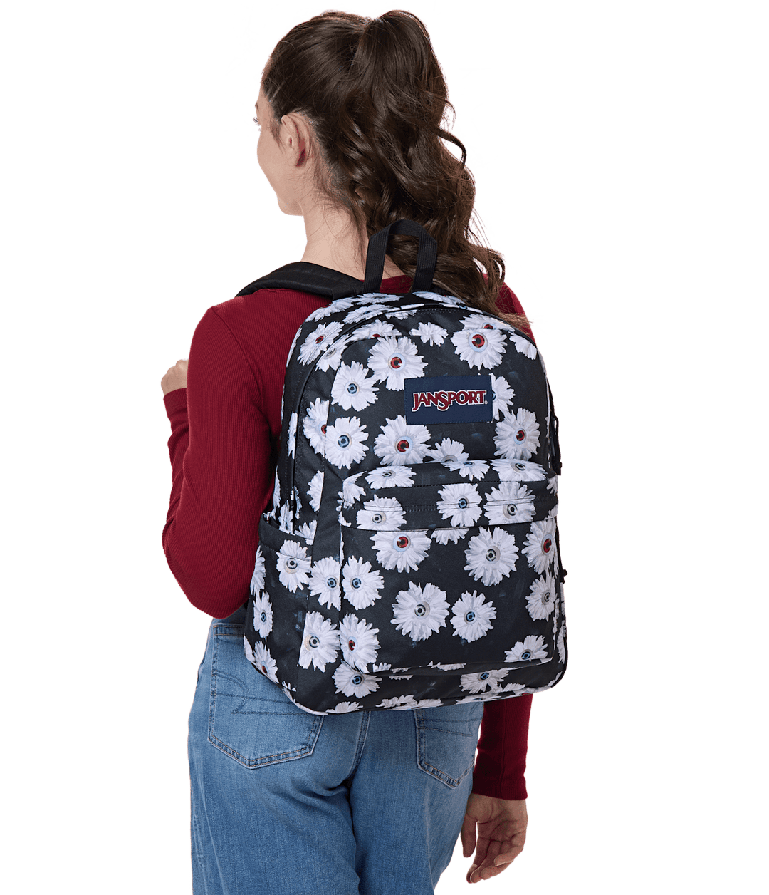 Jansport Superbreak Plus Eyeball Blossom - Model