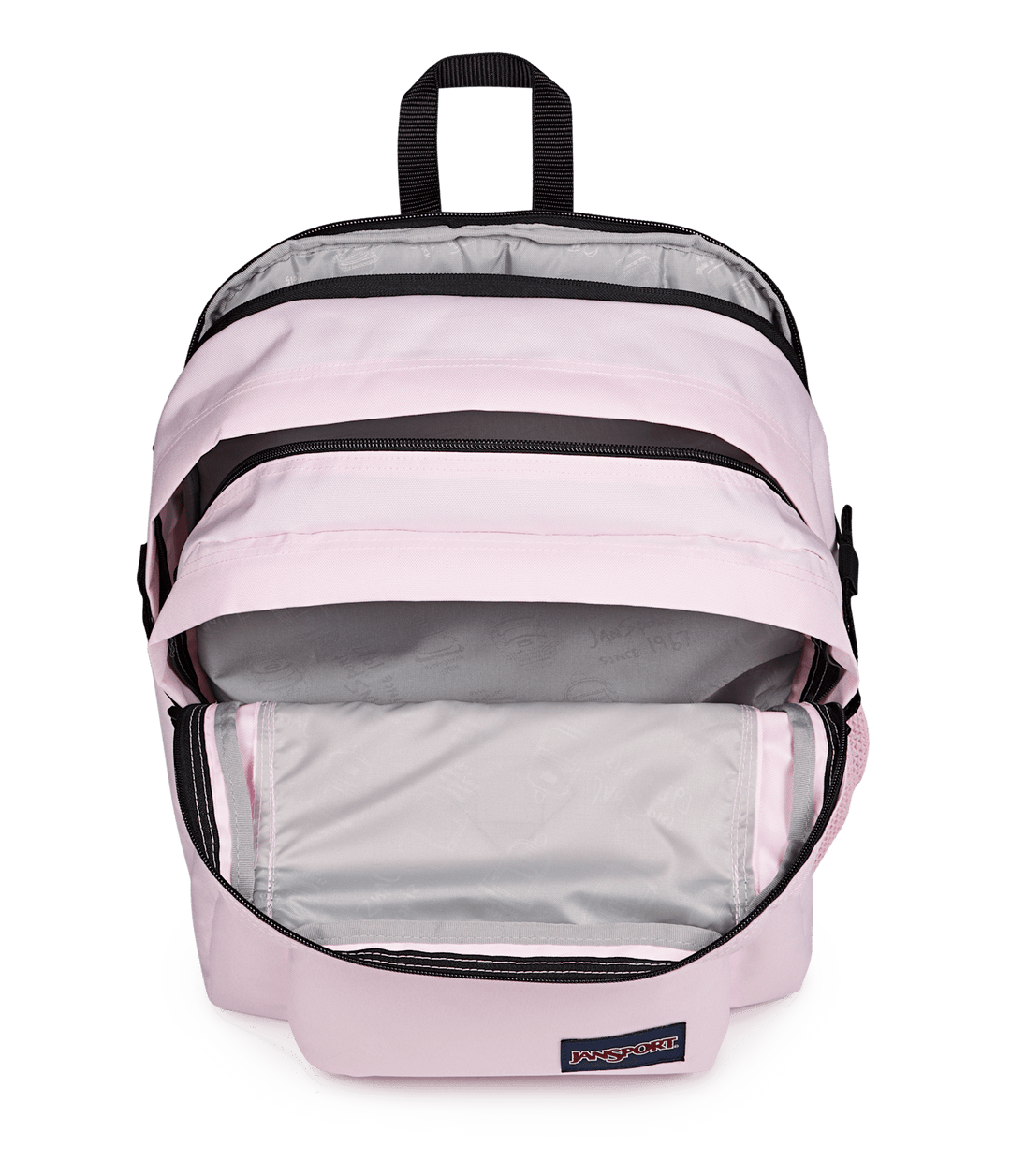 Jansport Main Campus Pink Ice - Interior