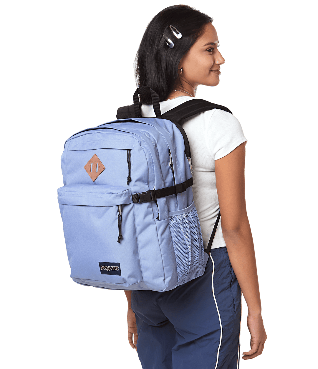 Jansport Main Campus Lavender Ash - Model