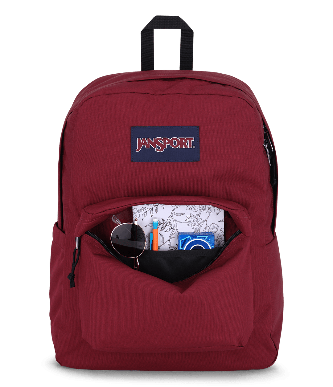 Jansport Mochila Superbreak Russet Red - Det3