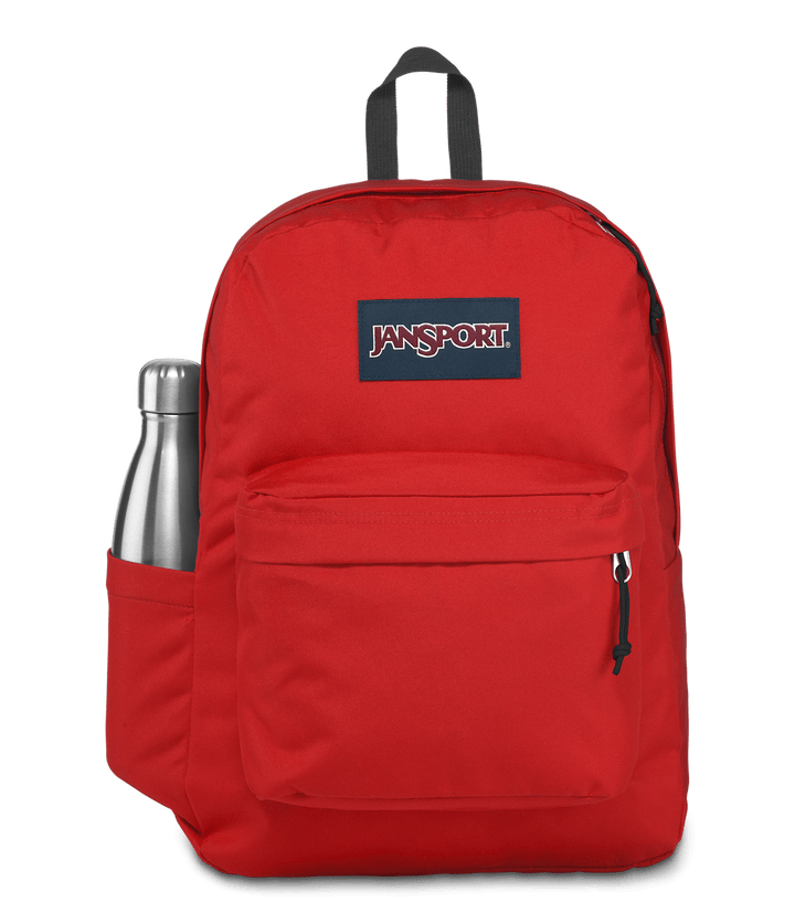 Jansport Mochila Superbreak Red Tape - Front