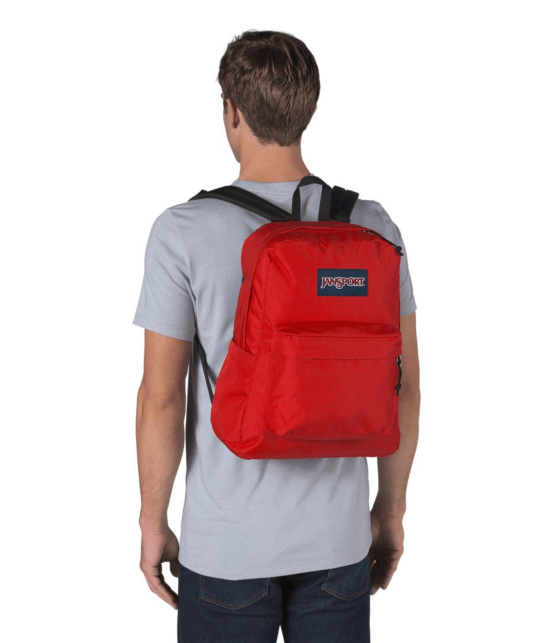 Jansport Mochila Superbreak Red Tape - Model