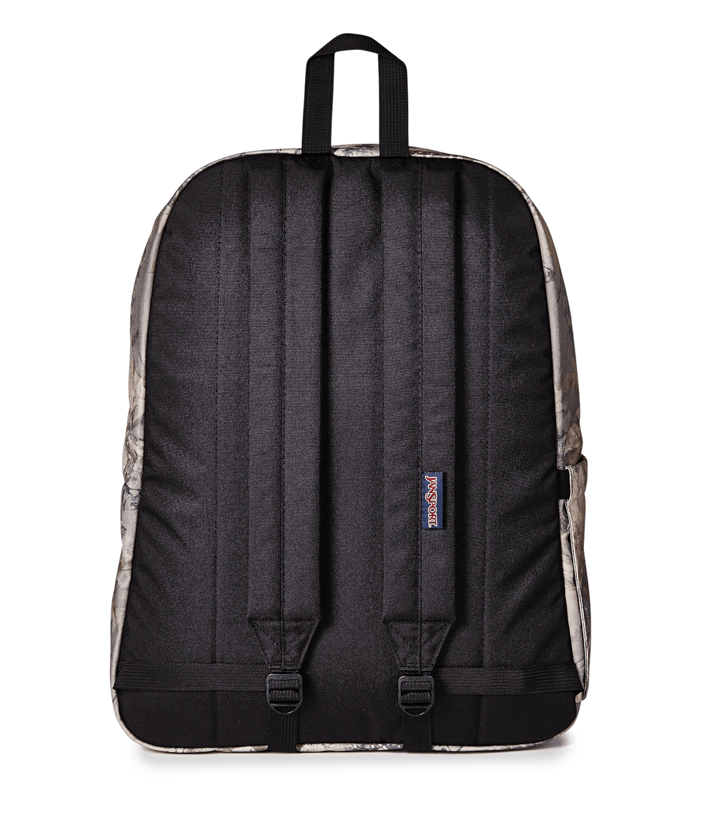 Jansport Superbreak Brown/lt Brn/dk Green - Back