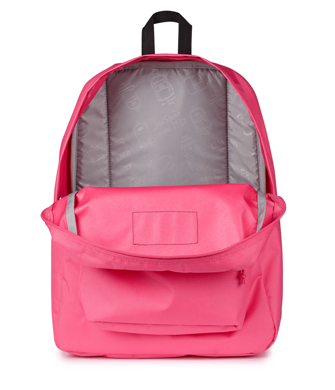 Jansport Superbreak Posh Pink - Interior
