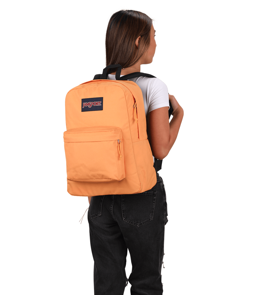 Jansport Superbreak Apricot Crush - Model