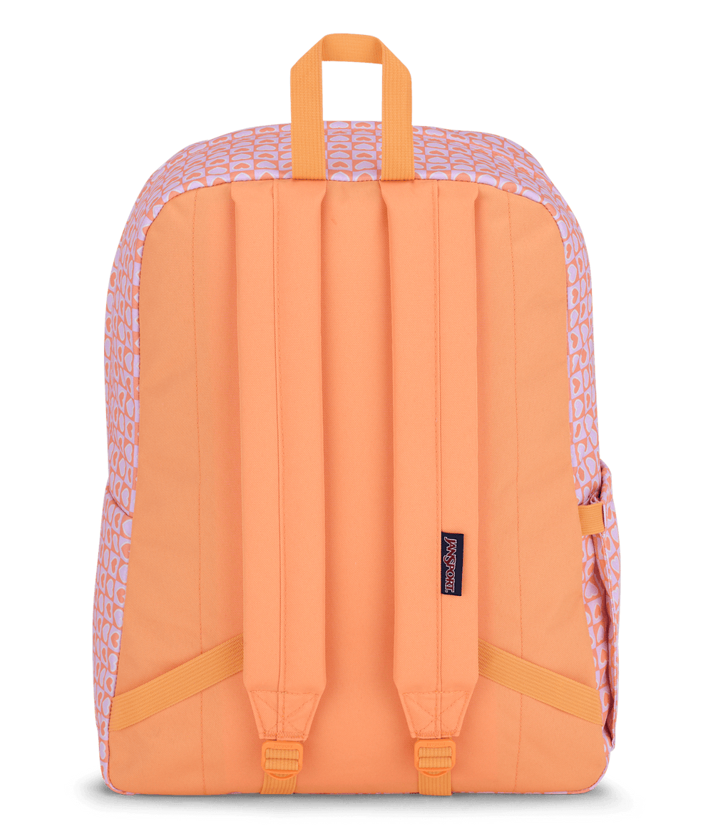 Jansport Superbreak Hyped Hearts Pink - Back