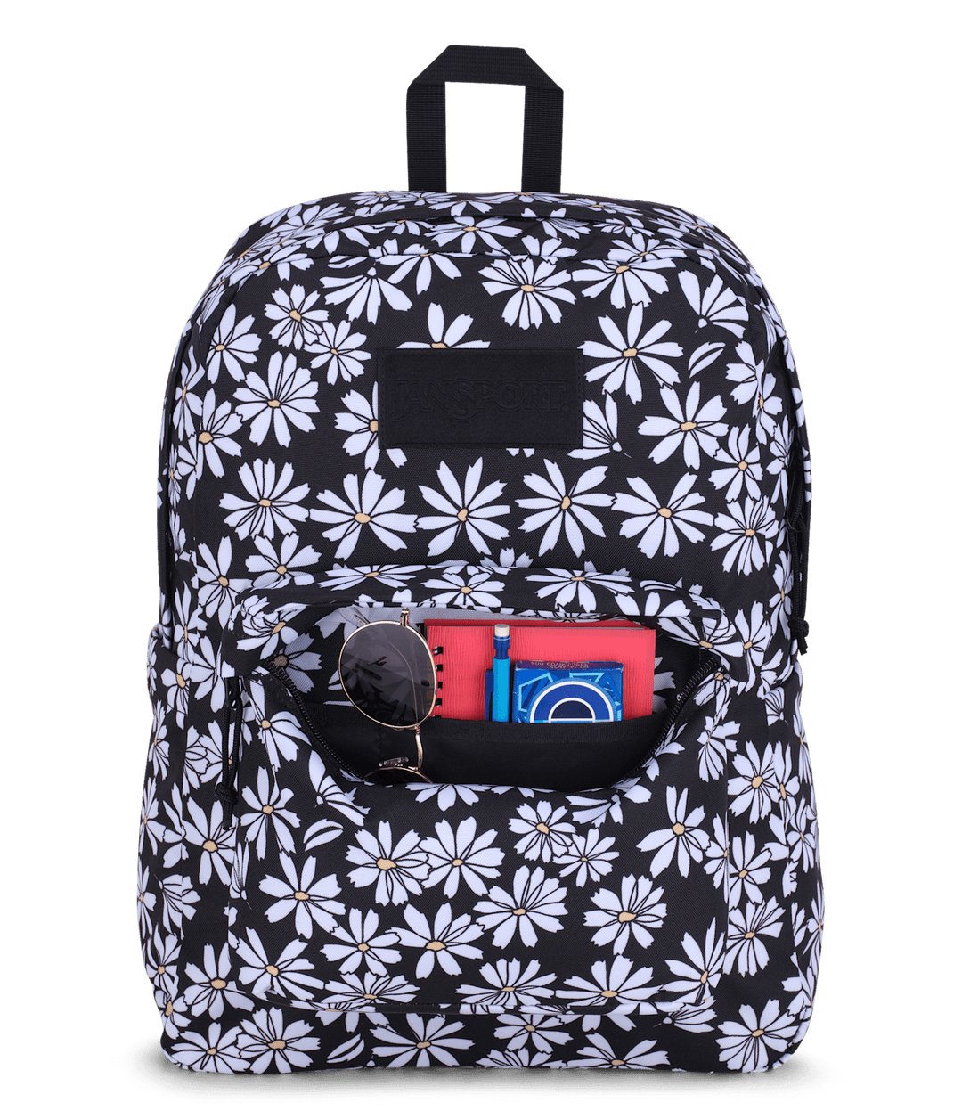 Jansport Superbreak Punk Pansies Black - Det3