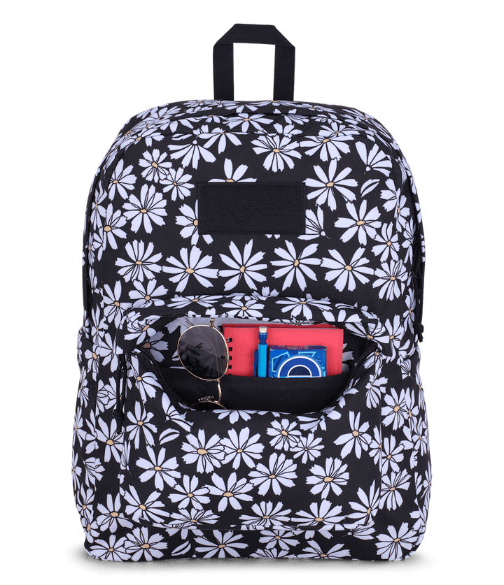 Jansport Superbreak Punk Pansies Black - Det3