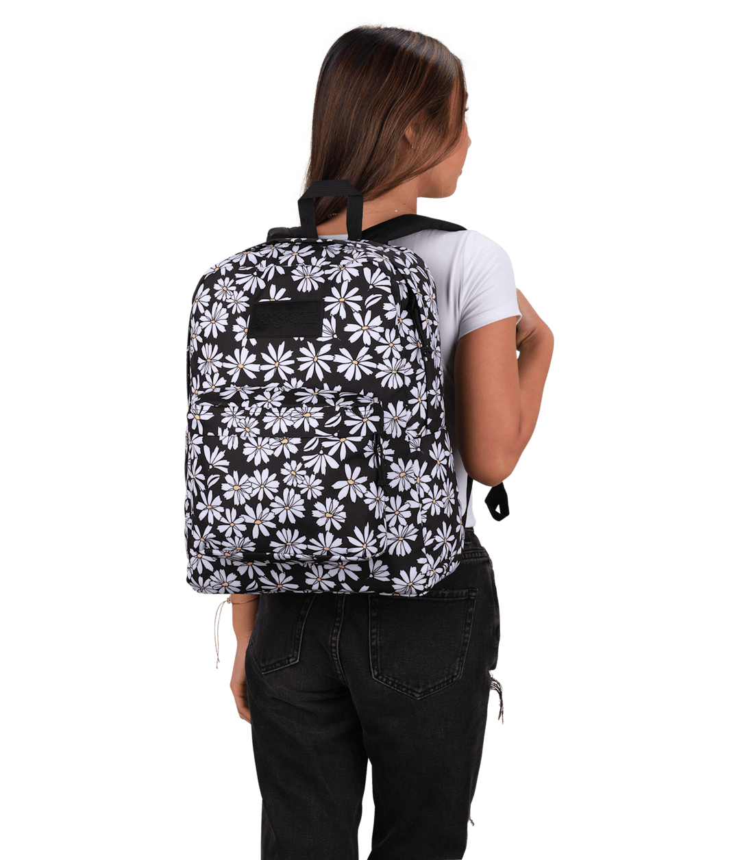 Jansport Superbreak Punk Pansies Black - Model