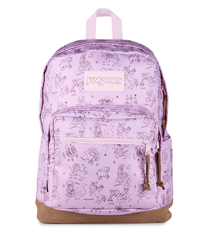 Jansport Right Pink Ice/mahogany Haze - Front