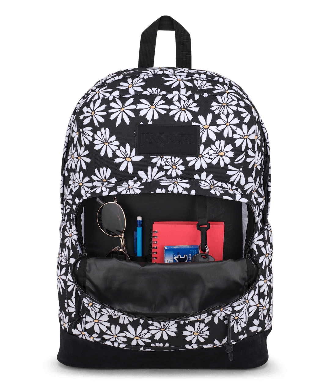 Jansport Right Pack Punk Pansies Black - Det3