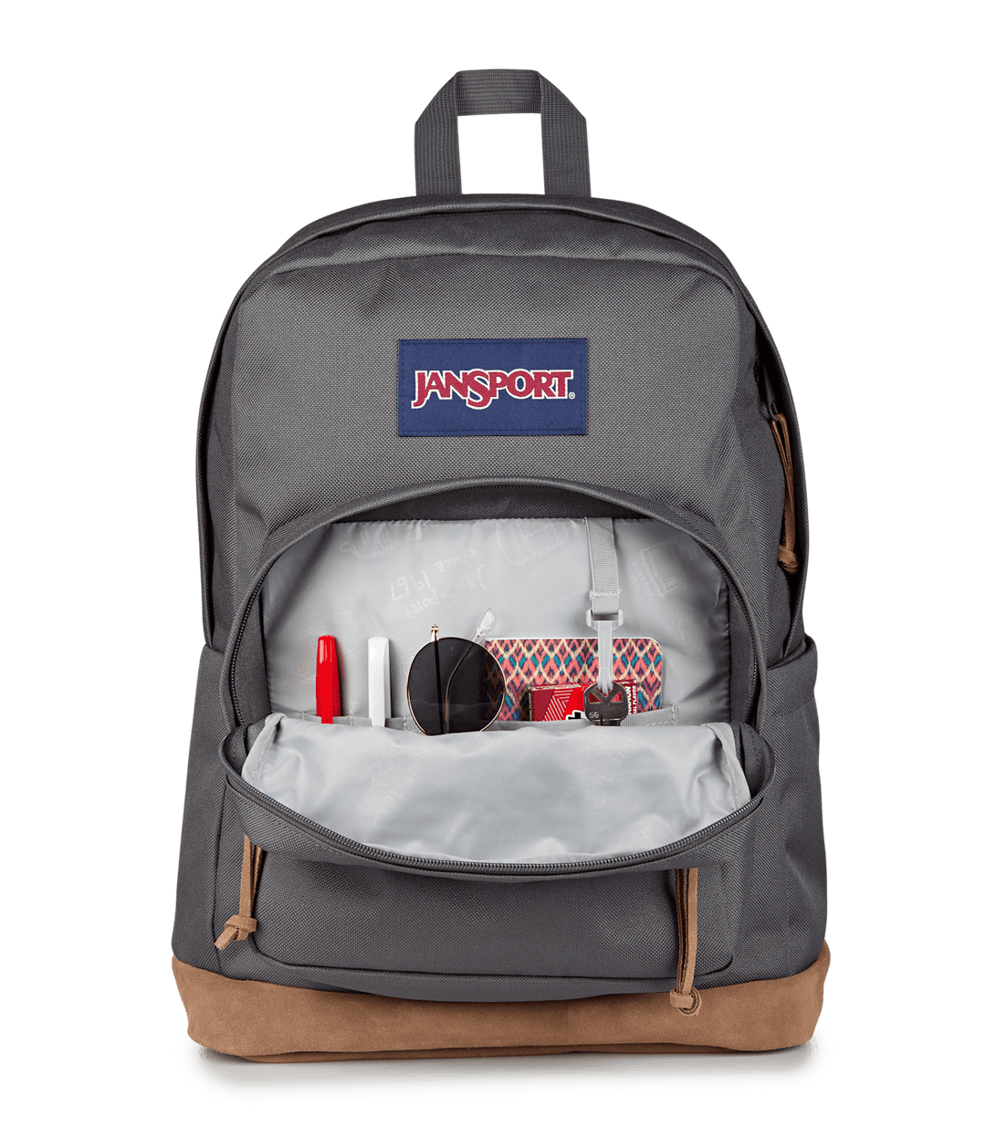 Jansport Right Expressions Smokey Grit/oxford/tan - Det3