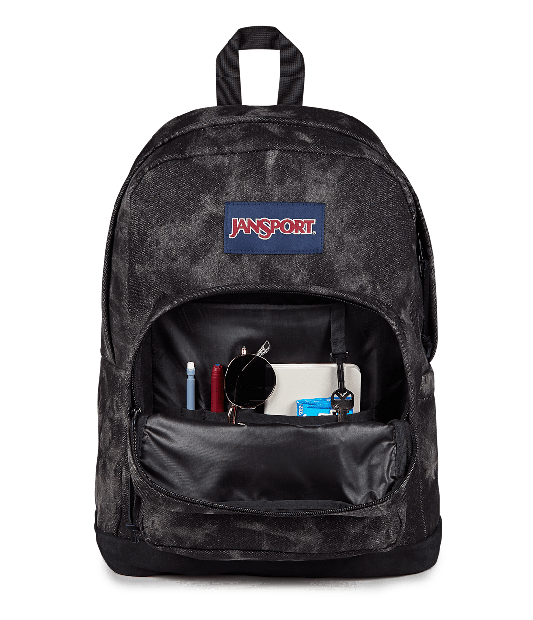 Jansport Right Pack Expressions Denim Wash Black - Det3