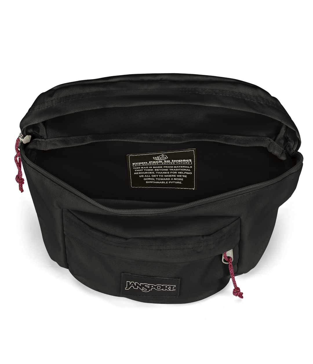Jansport Restore Waistpack Black - Interior