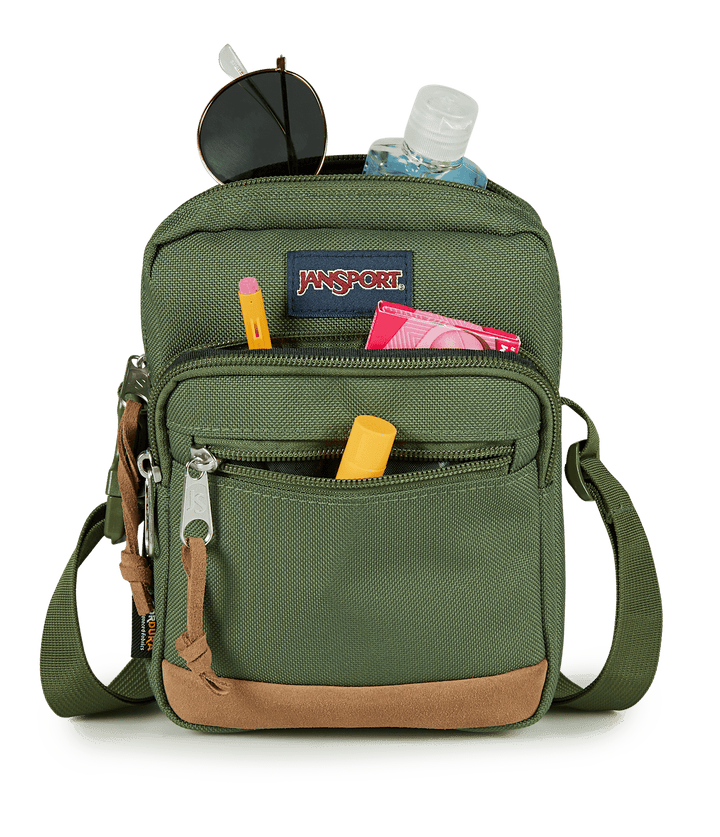Jansport Core Crossbody Cargo Green - Det3