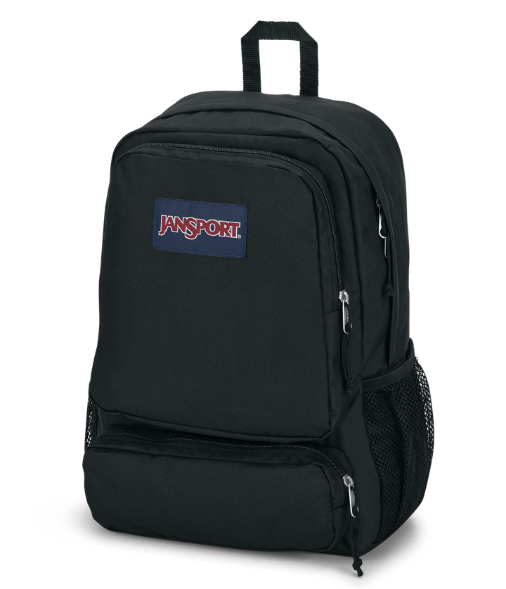 JANSPORT MOCHILA DOUBLETON BLACK - Side