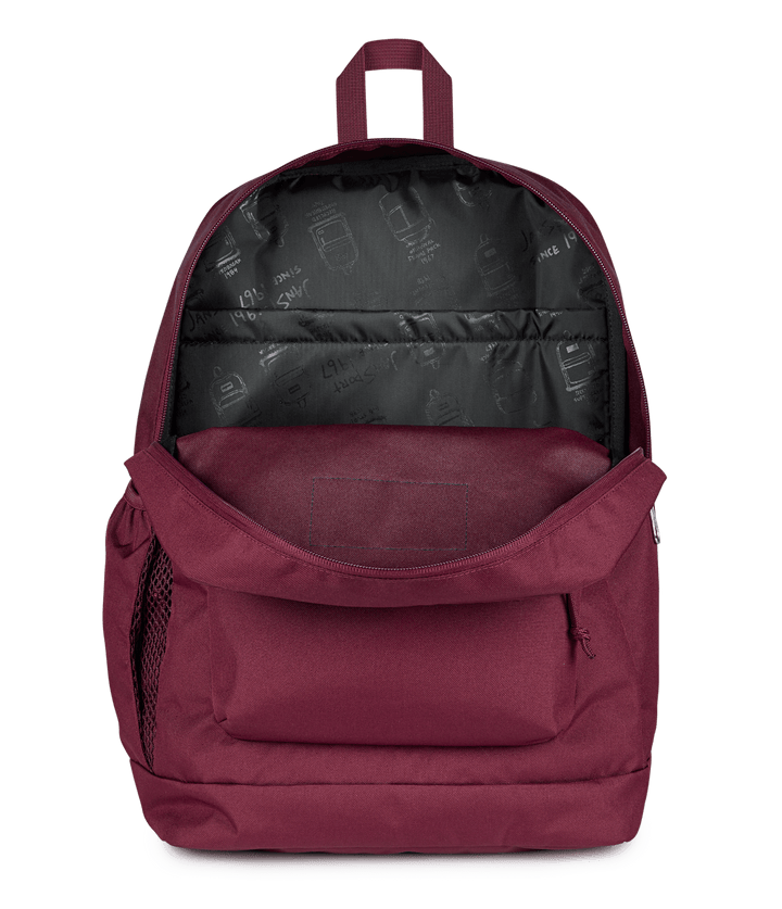 Jansport Cross Town Plus Cherry Lacquer - Interior