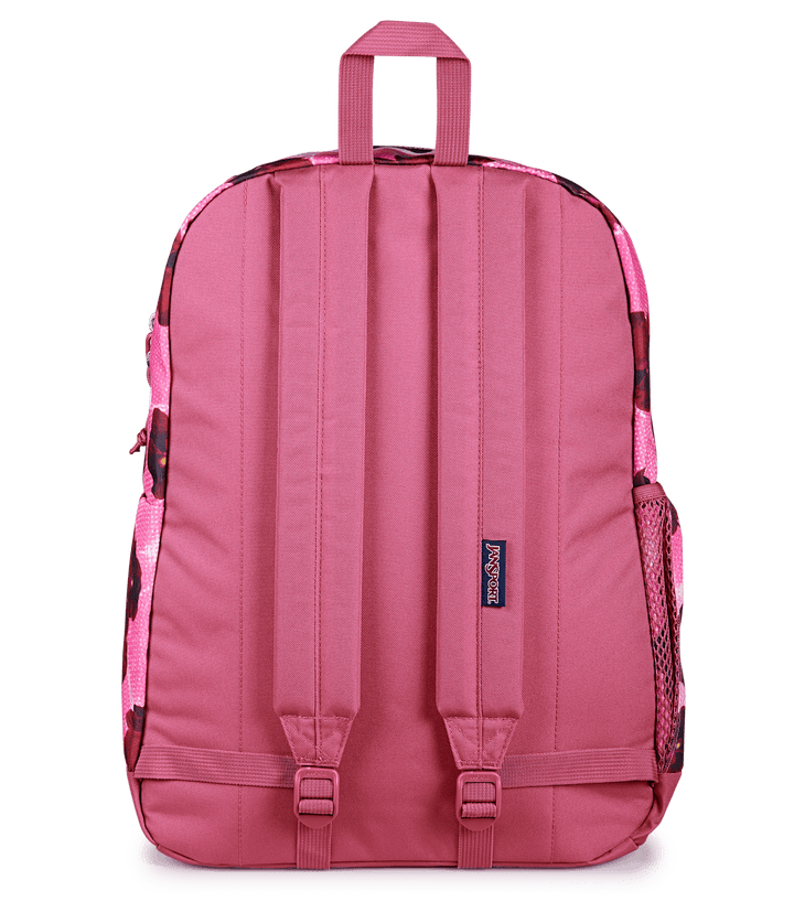 Jansport Cross Town Plus Pop Art Pansies Digital Fuchsia - Back